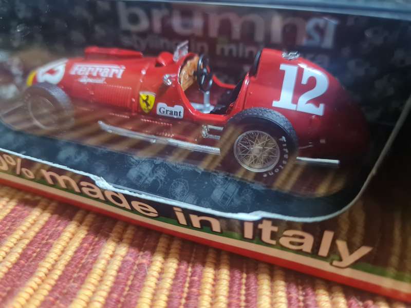Boxed BRUMM 1/43 Ferrari 375 , 1952