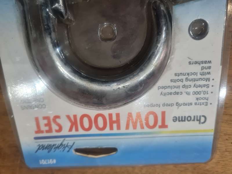 10000 lb TOW HOOK SET