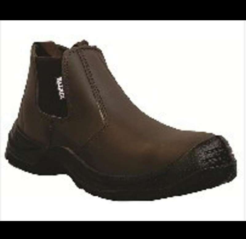 Brown Chelsea Safety Boots #11