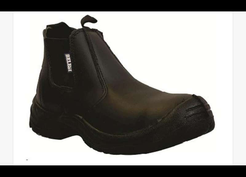 Black Chelsea Safety Boots #9