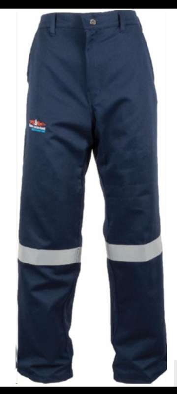 Domex trouser,  flame and acid size 30