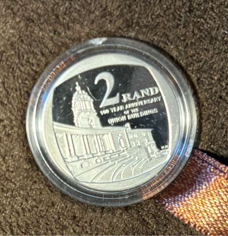 100 YEAR ANNIVERSARY OF UNION BUILDINGS PROOF COIN SET AND STAMP COLLECTION