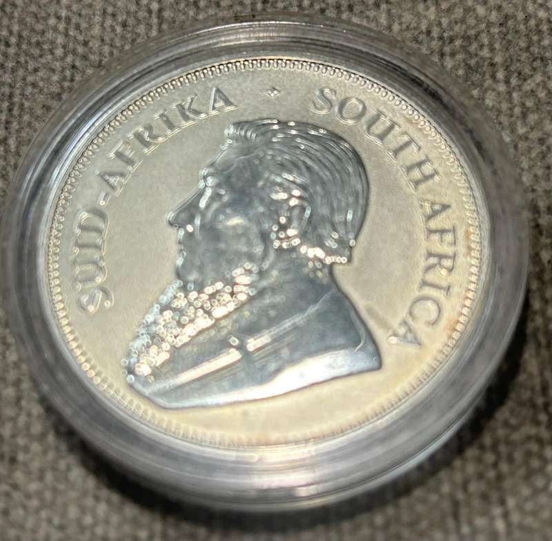 SILVER SOUTH AFRICAN KRUGER RAND