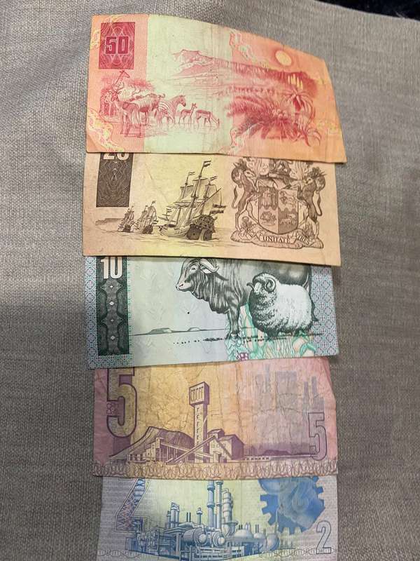 SOUTH AFRICAN BANK NOTES (SET)