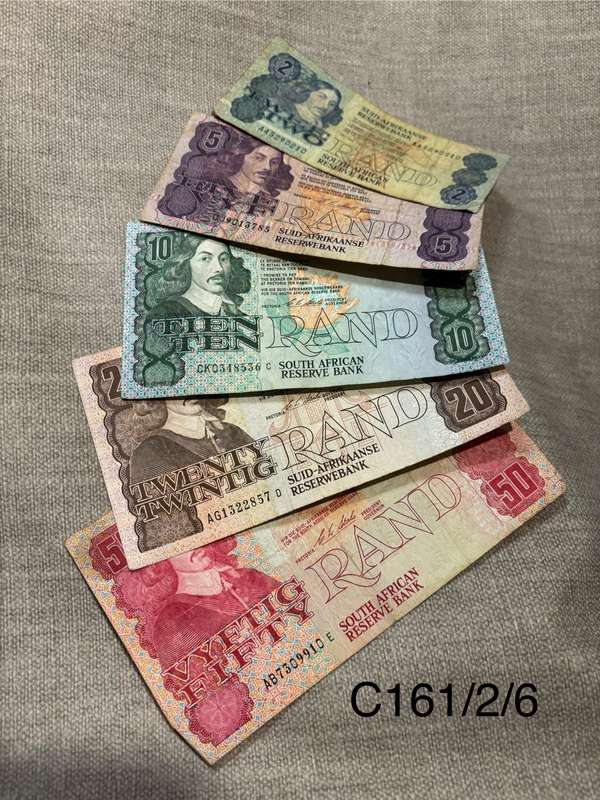 SOUTH AFRICAN BANK NOTES (SET)