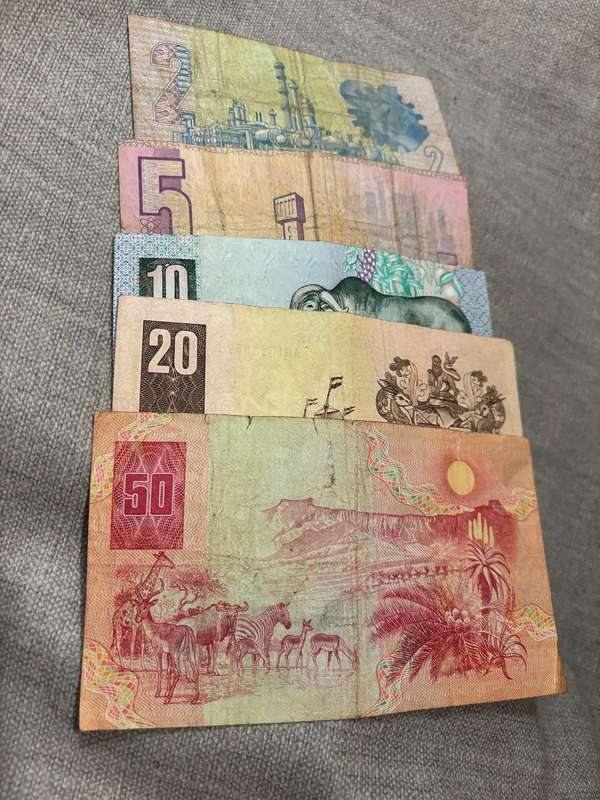 SOUTH AFRICAN BANK NOTES (SET)
