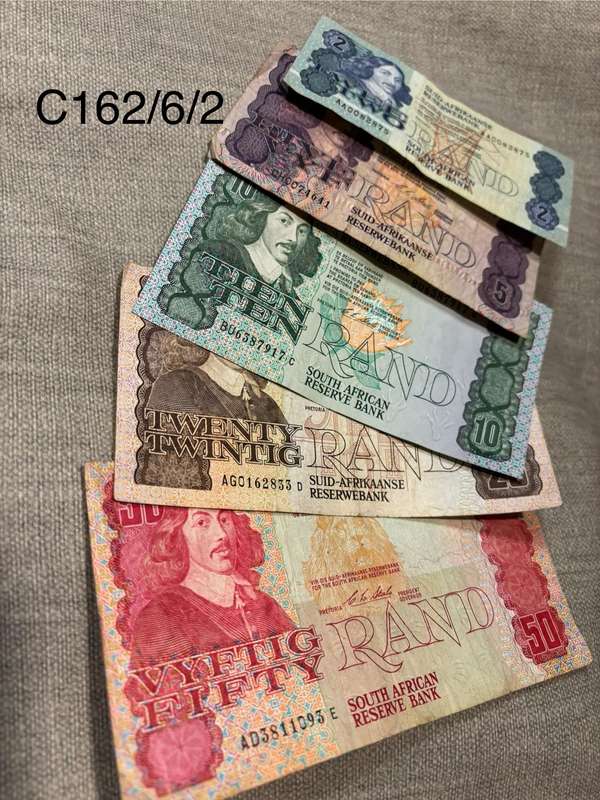 SOUTH AFRICAN BANK NOTES (SET)
