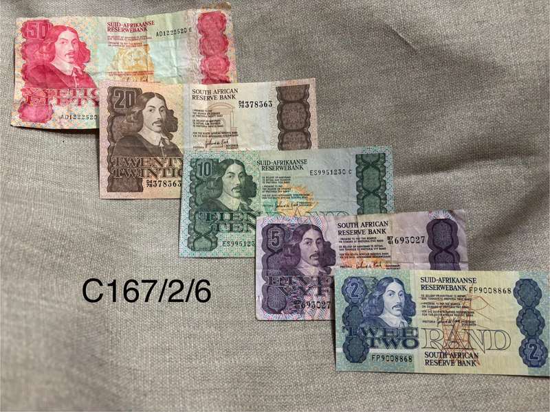 SOUTH AFRICAN BANK NOTES (SET)