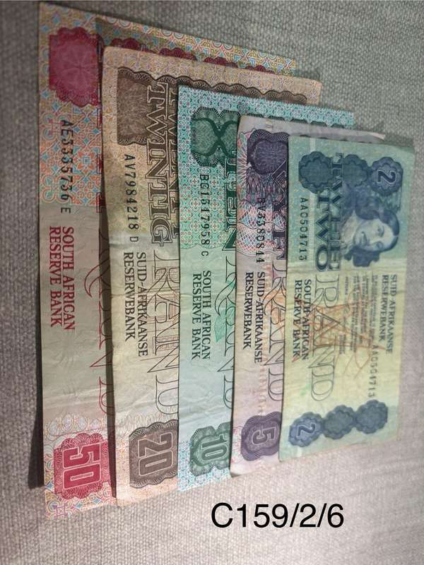 SOUTH AFRICAN BANK NOTES (Set)