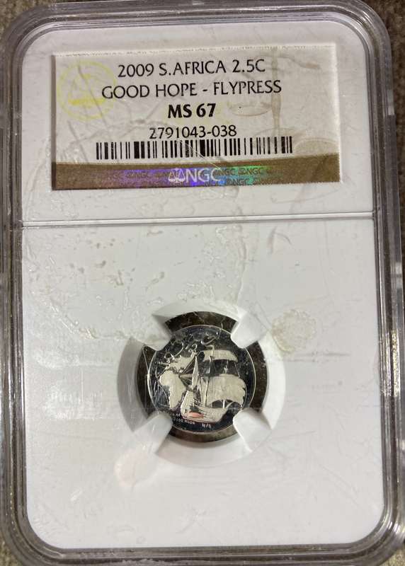 Silver 2.5 cent Coins