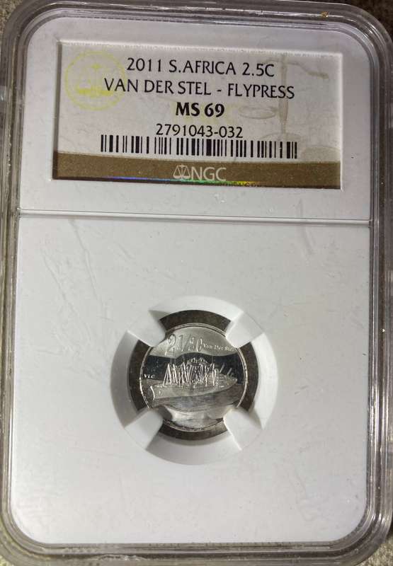 Silver 2.5 cent Coins