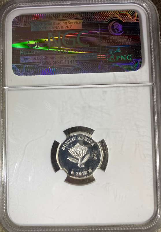 2012 SOUTH AFRICA 2.5c GAUTRAIN JHB COIN SHOW