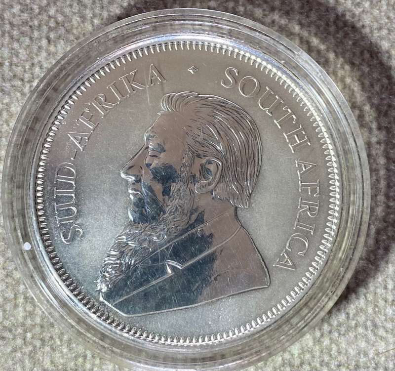2 X SILVER KRUGERRAND 2017 SILVER (50 YEAR)