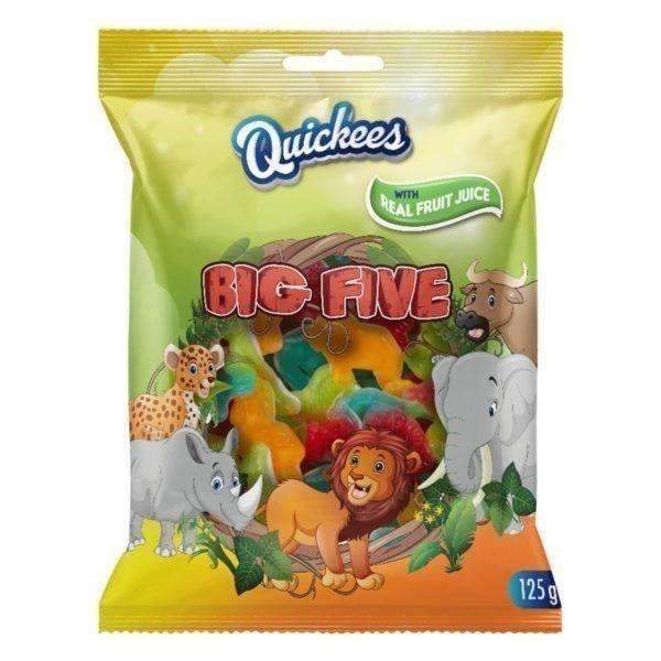 Big Five Quickees Jelly Gummies 125g x 12