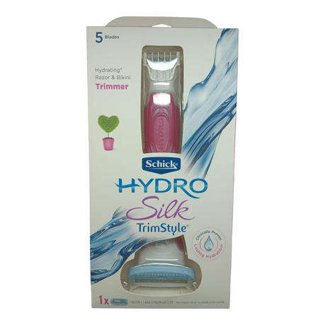 Schick Hydro Silk Trim Style Razor + Bikini Trimmer (All In One)