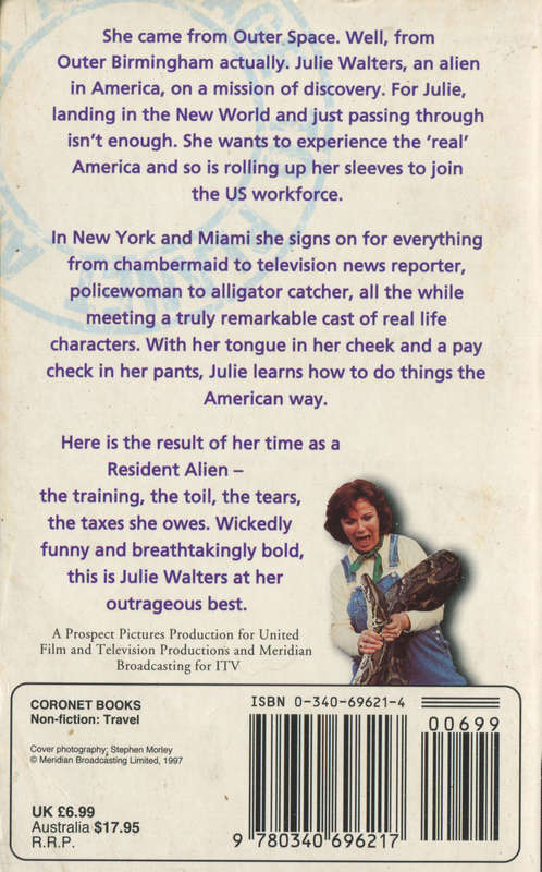JULIE WALTERS - Is An Alien - Paperback - New