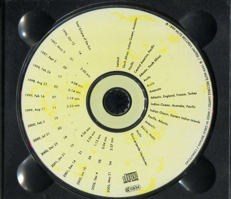 Einstuerzende Neubauten - Total Eclipse Of The Sun - Import CD - CDMUTE240