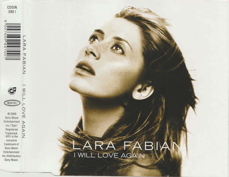 LARA FABIAN - I Will Love Again - South African CD - CDSIN399