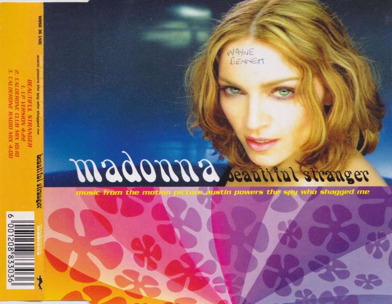 MADONNA - Beautiful Stranger - South African CD - WBSD36
