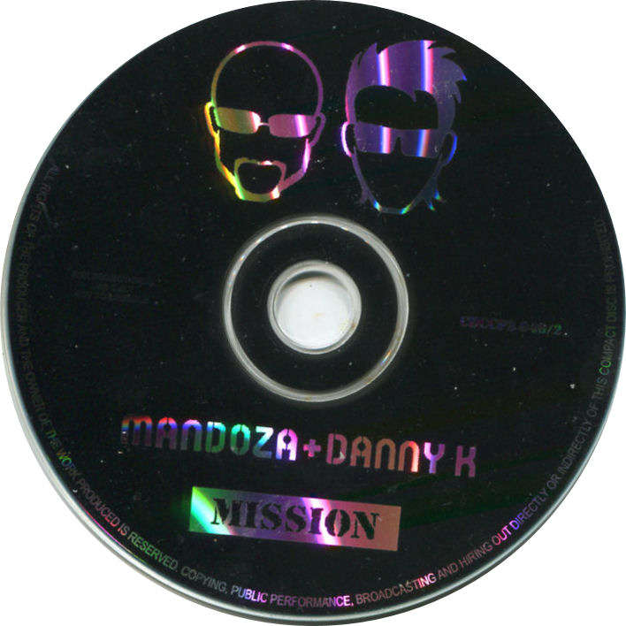 MANDOZA DANNY K - Mission - South African Promo CD - CDCCP2046/2
