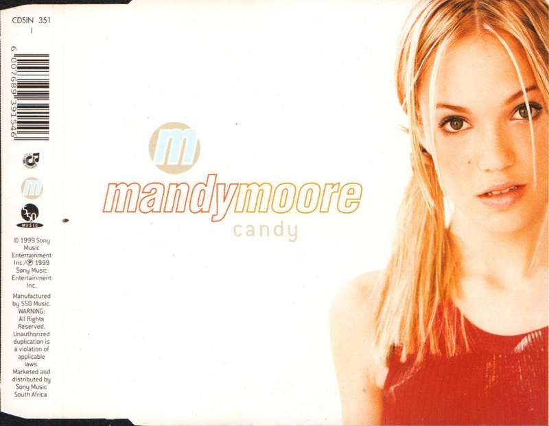 MANDY MOORE - Candy - South African CD Single - CDSIN351