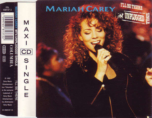 MARIAH CAREY - I'll Be There (MTV Unplugged) - Import CD Single - COL6581372