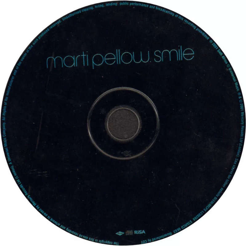 MARTI PELLOW WET WET WET - Smile - Out of Print South African CD - STARCD6663