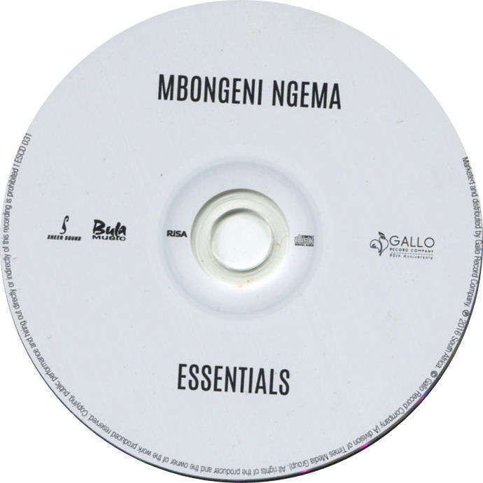 MBONGENI NGEMA - Essentials - South African CD - ESCD031