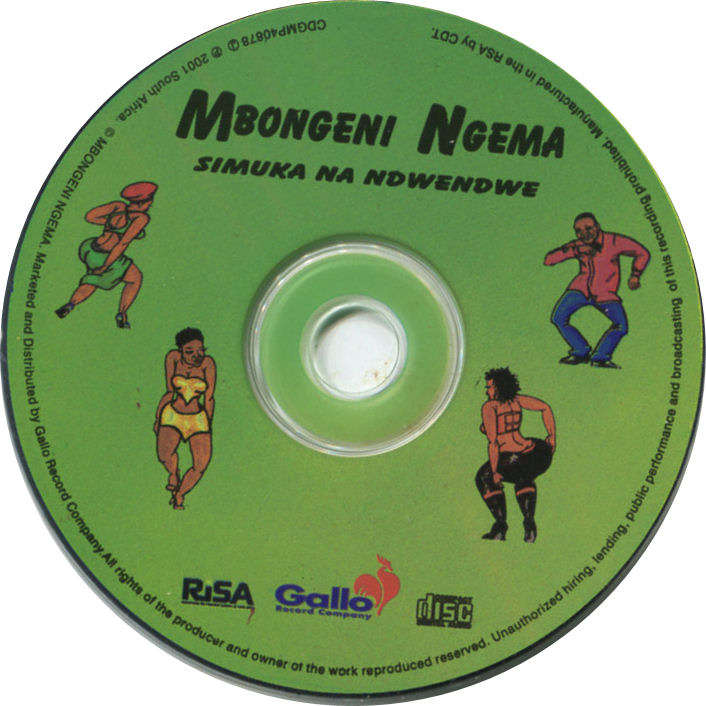 MBONGENI NGEMA - Simuka Na Ndwendwe - South African CD - CDGMP40878