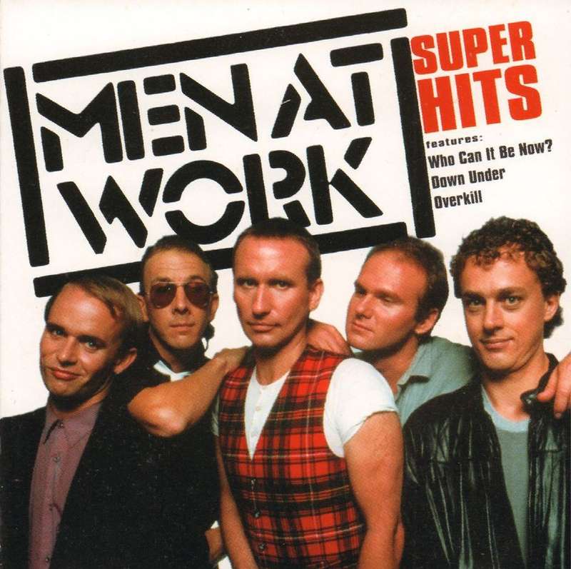 MEN AT WORK - Super Hits - South African CD - CDCOL6167
