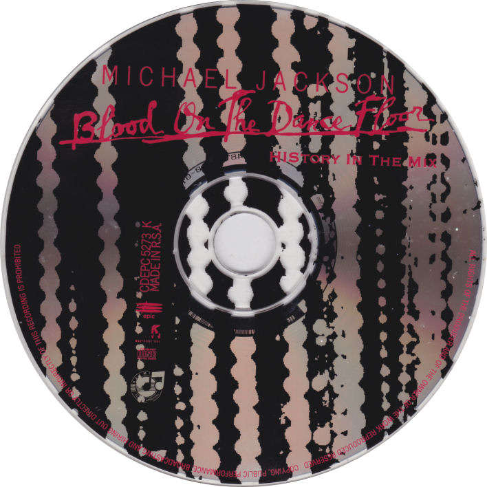 MICHAEL JACKSON - Blood On The Dance Floor - HIStory In The Mix - South African CD