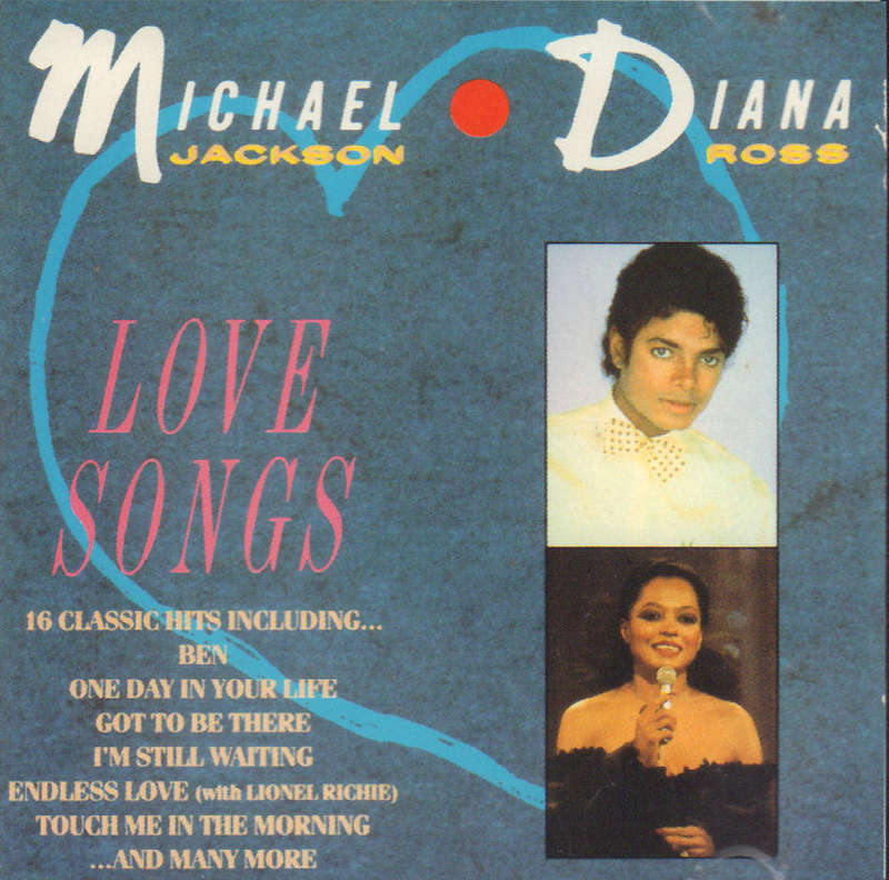 MICHAEL JACKSON / DIANA ROSS - Love Songs - South African CD - GSCD385