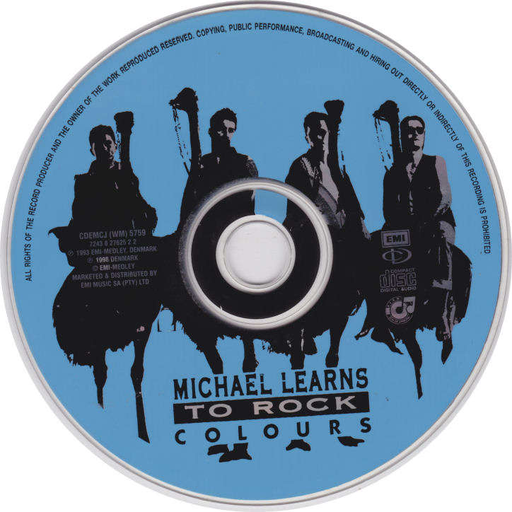 MICHAEL LEARNS TO ROCK - Colours - South African CD - CDEMCJ(WM)5759