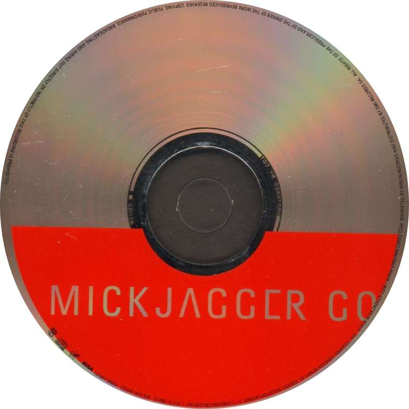 MICK JAGGER - Goddessinthedoorway - South African CD/Poster - CDVIR(WF)576