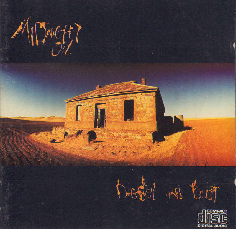 MIDNIGHT OIL - Diesel And Dust - Out of Print South African CD - CDCOL3527