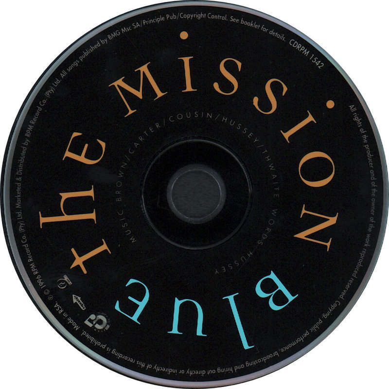MISSION, THE - Blue - Out of Print South African CD - CDRPM1542