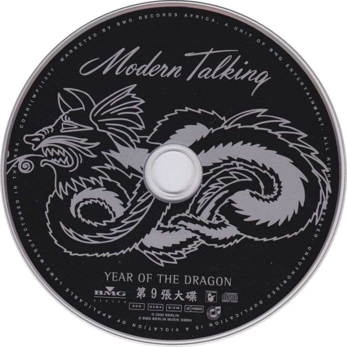 MODERN TALKING - Year Of The Dragon - South African CD - CDARI(WF)1337
