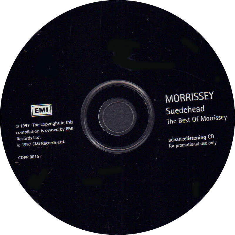MORRISSEY  Suedehead - Best Of Morrissey - Import Promo CD - CDPP0015