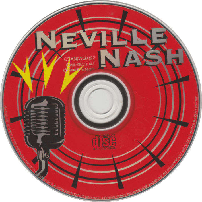 NEVILLE NASH - Neville Nash - South African CD - CDAN(WLM)22
