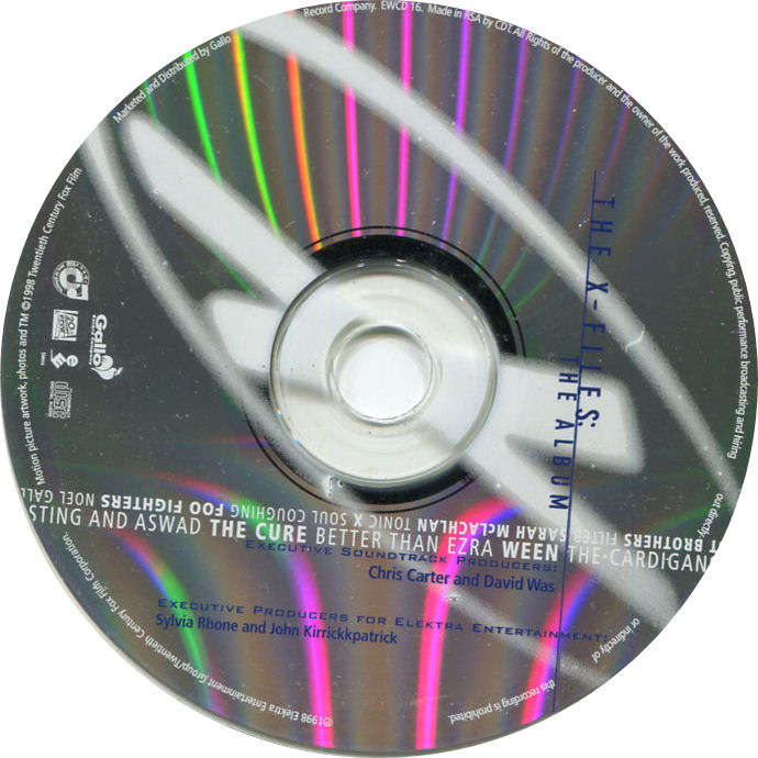 X-Files: The Album - South African CD - EWCD 16