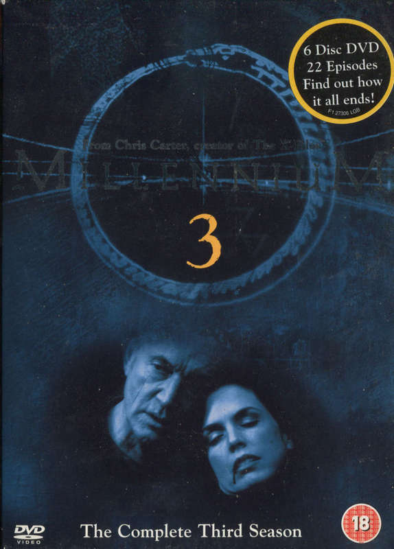 MILLENNIUM Complete Third Season DVD Boxset - Lance Henriksen