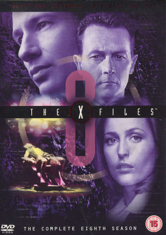 X-FILES Complete Eighth Season DVD Boxset - Gillian Anderson / David Duchovny
