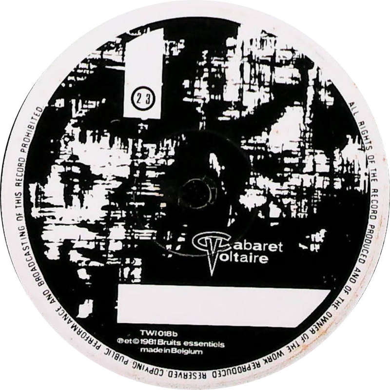 CABARET VOLTAIRE - 3 Crepuscule Tracks - Import 12"Vinyl Maxi - TWI018