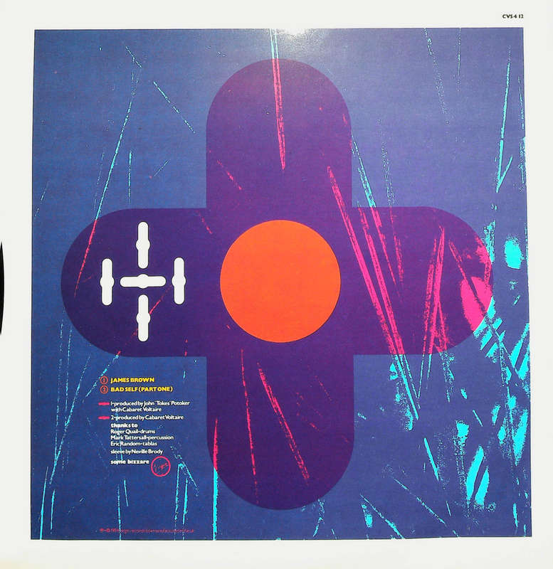 CABARET VOLTAIRE - James Brown - Import Vinyl 12" Maxi - CVS412