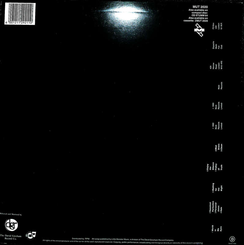DEPECHE MODE - Violator - South African Vinyl Album - MUT2020