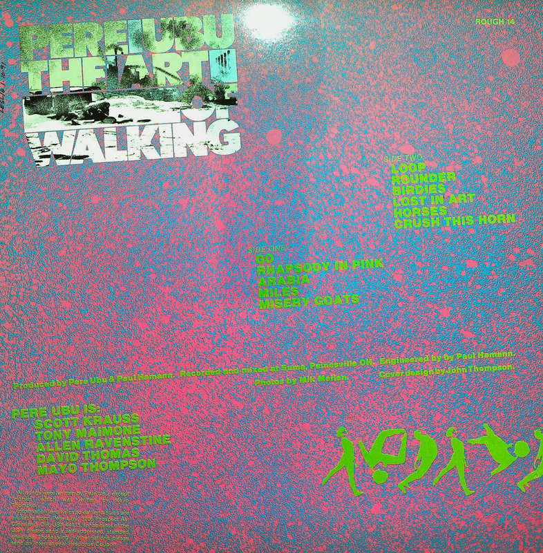 PERE UBU - The Art Of Walking - Import Vinyl Record - ROUGH14