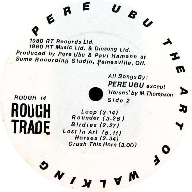 PERE UBU - The Art Of Walking - Import Vinyl Record - ROUGH14