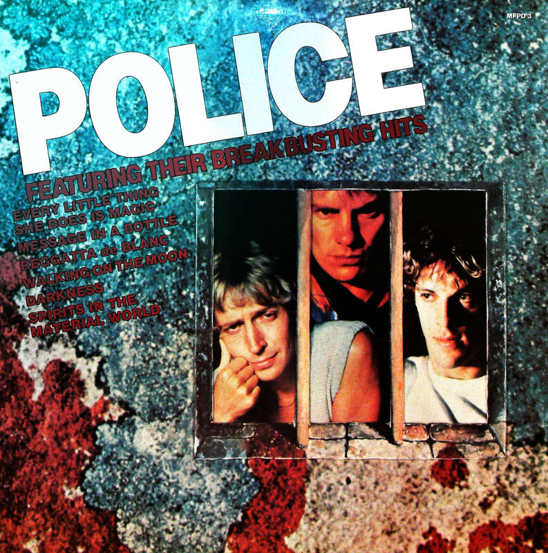 POLICE, THE - Featuring Their Breakbusting Hits - Limited South African Vinyl Album - MFPD3