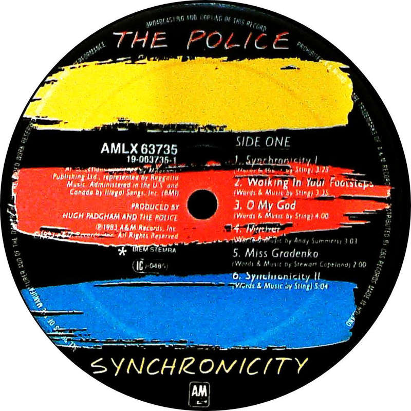 POLICE, THE - Synchronicity - Import Vinyl Album - AMLX63735