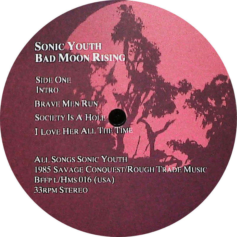 SONIC YOUTH - Bad Moon Rising - Import Vinyl Album
